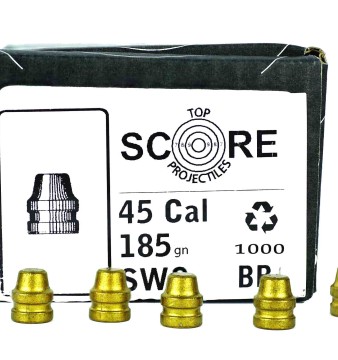 topscore 45cal 185gr SWC x1000